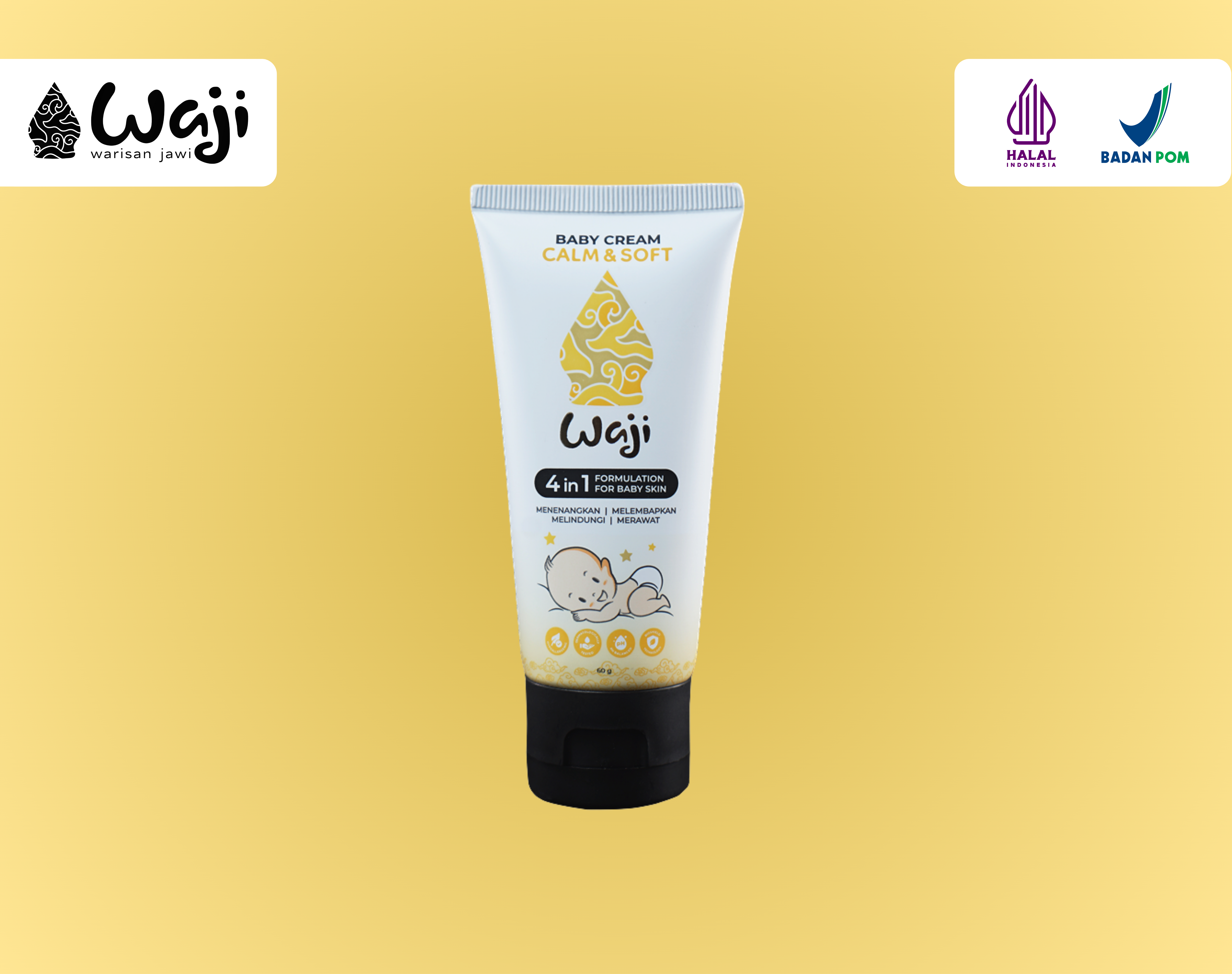 WAJI BABY CREAM - Pure Essence of Healing